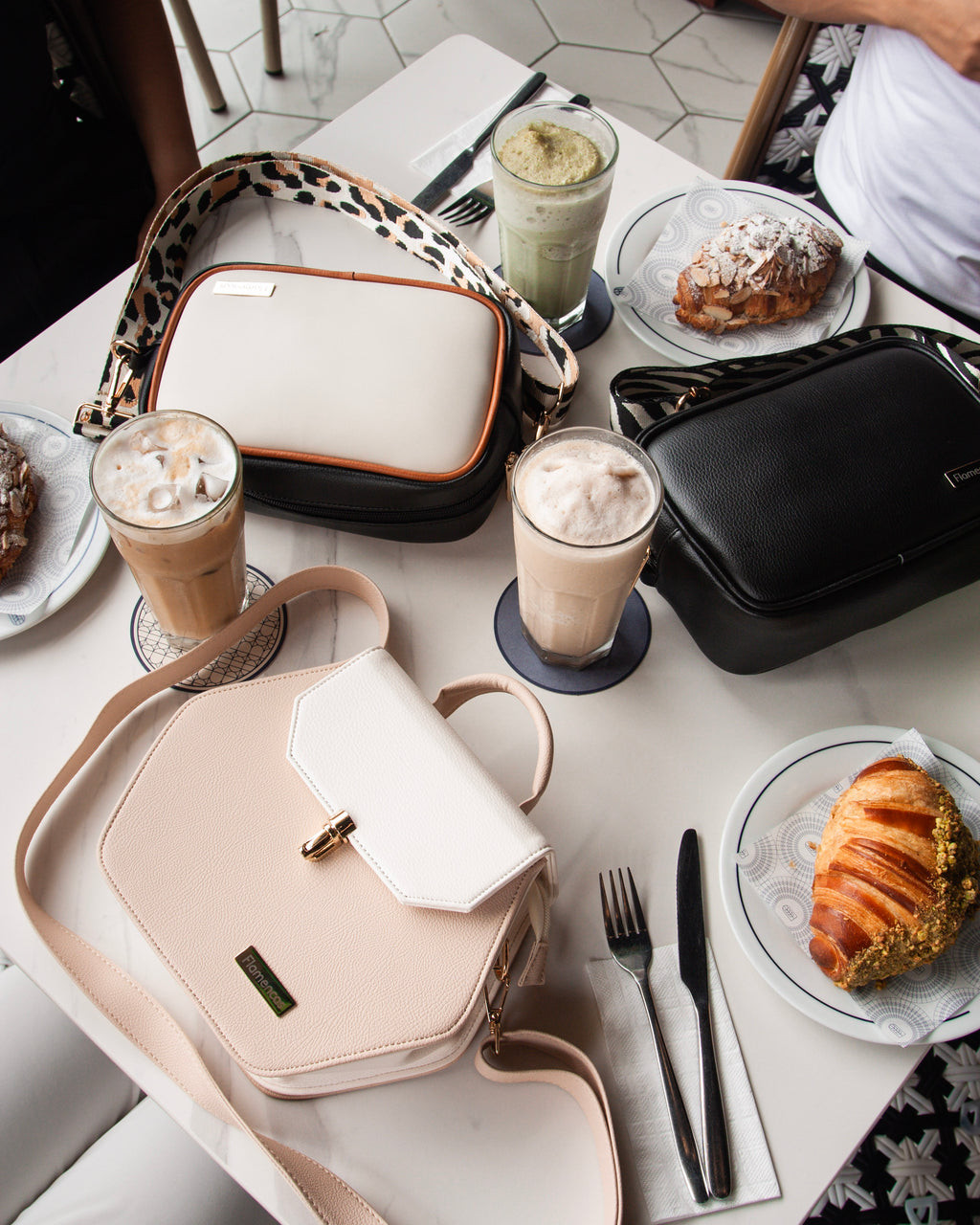 Bolso Praga Beige x Miel