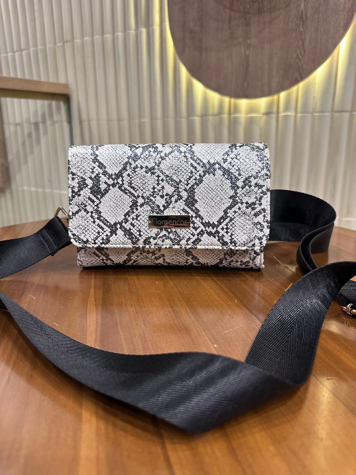 Bolso Mini Susan Piton Blanco